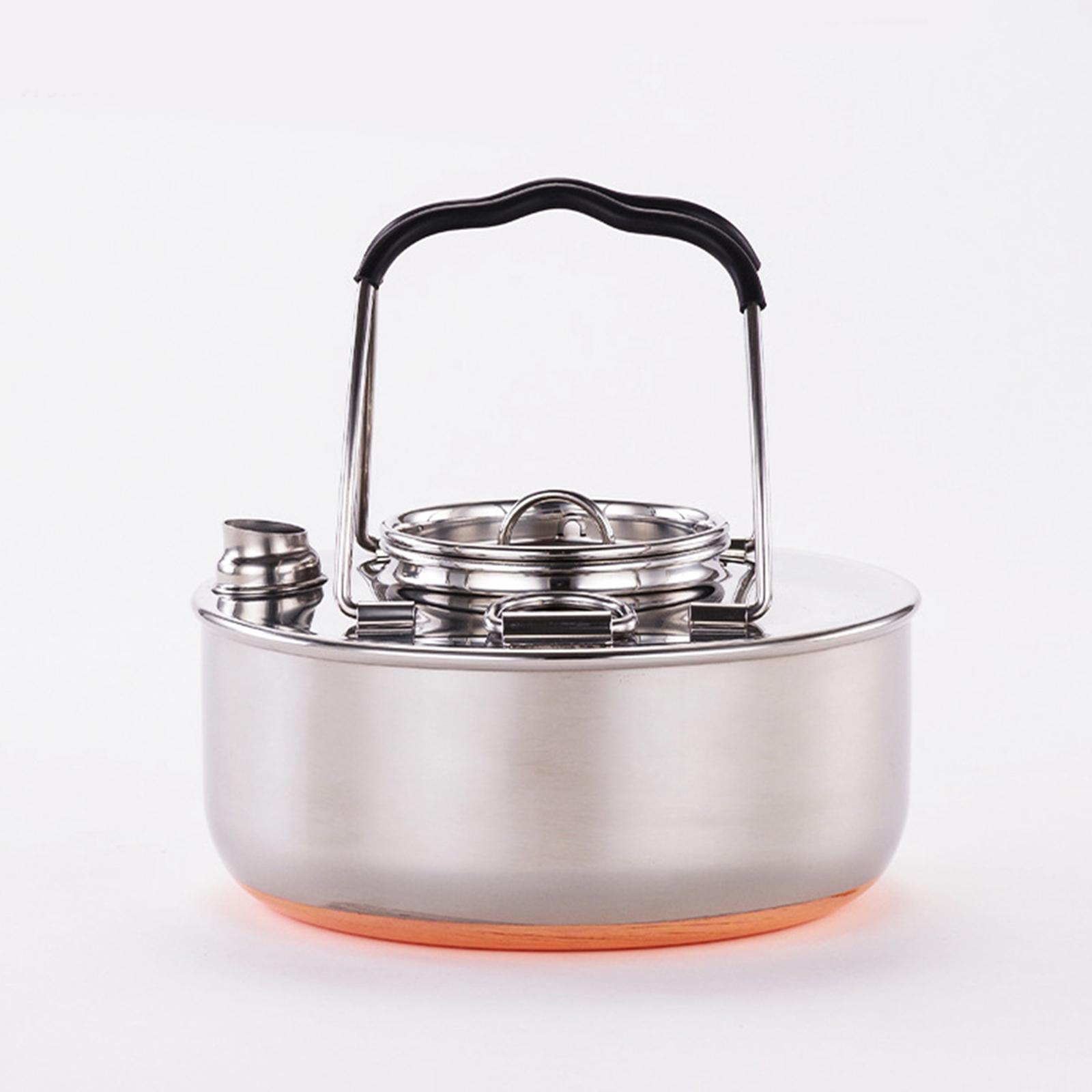 Camping Lightweight Cooking Pot - Bollitore portatile per cucinare, teiera leggera