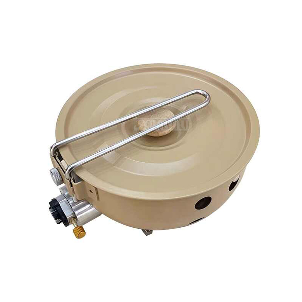 Camping Cooking All In One - Fornello a cassetta portatile da esterno,