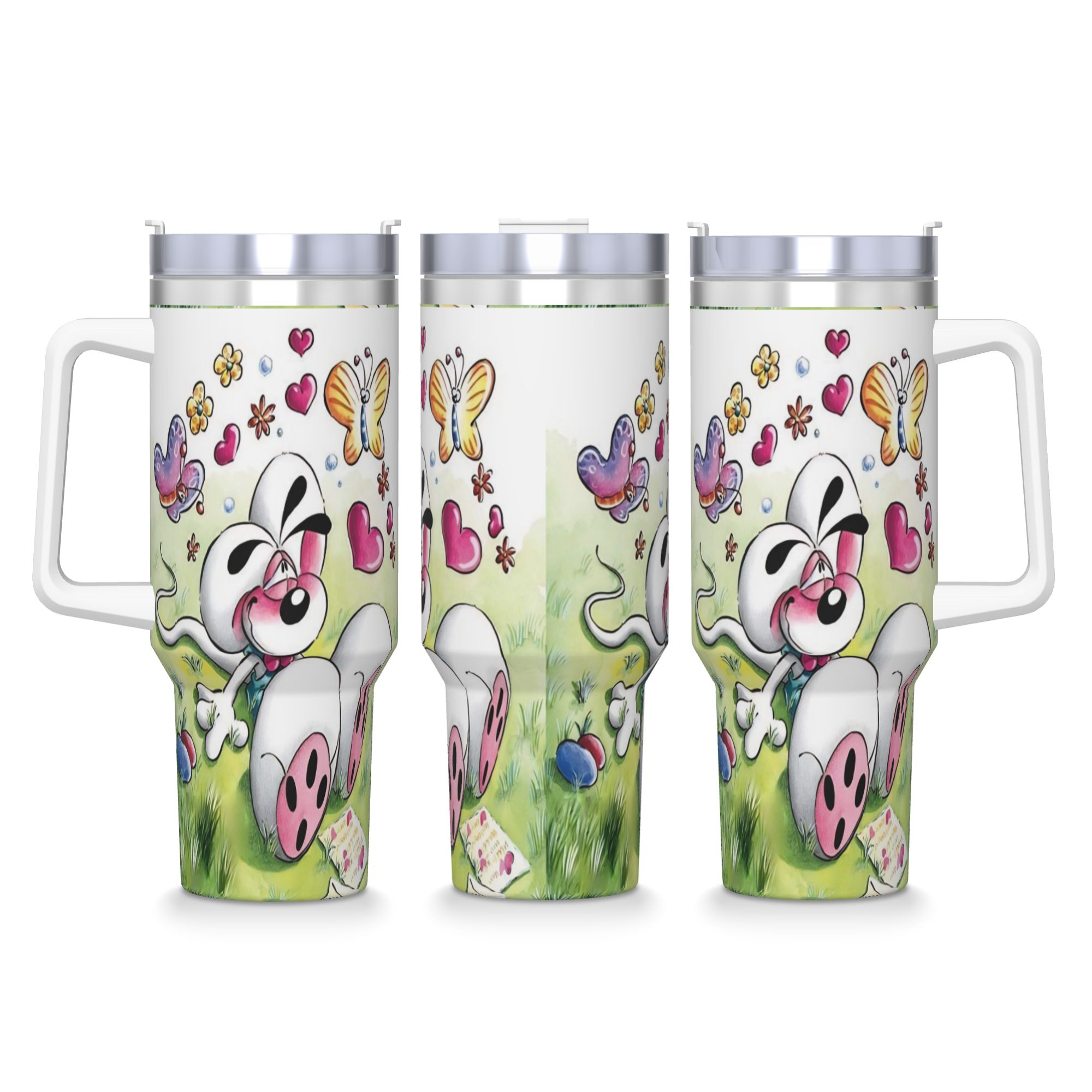 Camping Cooking Mug - Cartoon D-Diddl Bicchiere in acciaio inossidabile