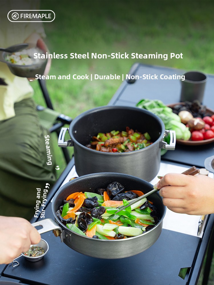 Camping Cooking Materials - Utensili da Cucina per Campeggio Fire