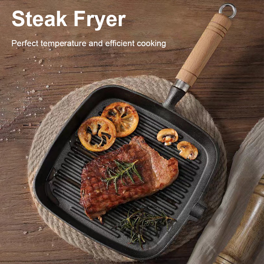 Skillet Cast Iron Camp - Padella in Ferro Non Rivestita Antiaderente