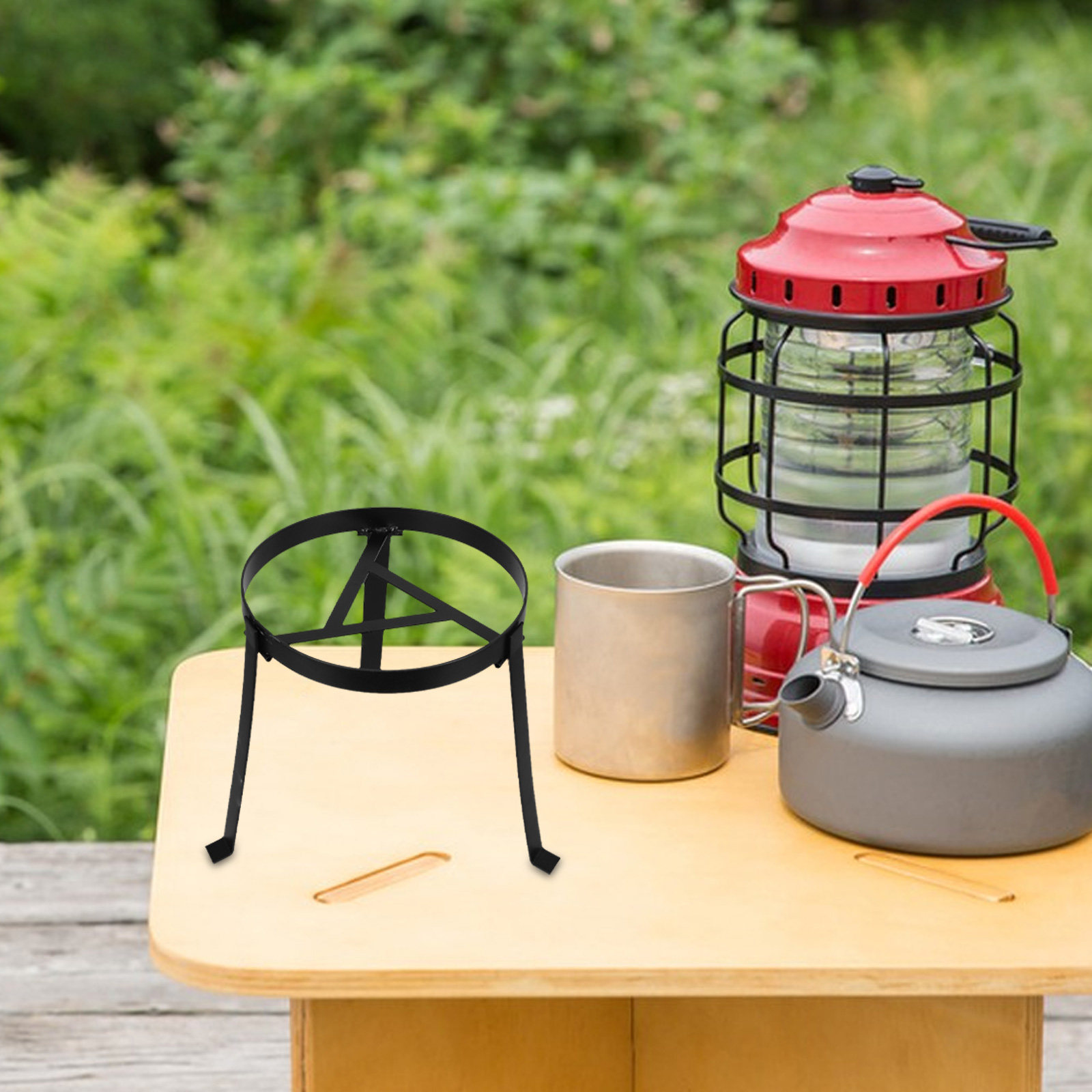 Camping Cooking Over Fire - Supporto per Cucinare sul Fuoco da