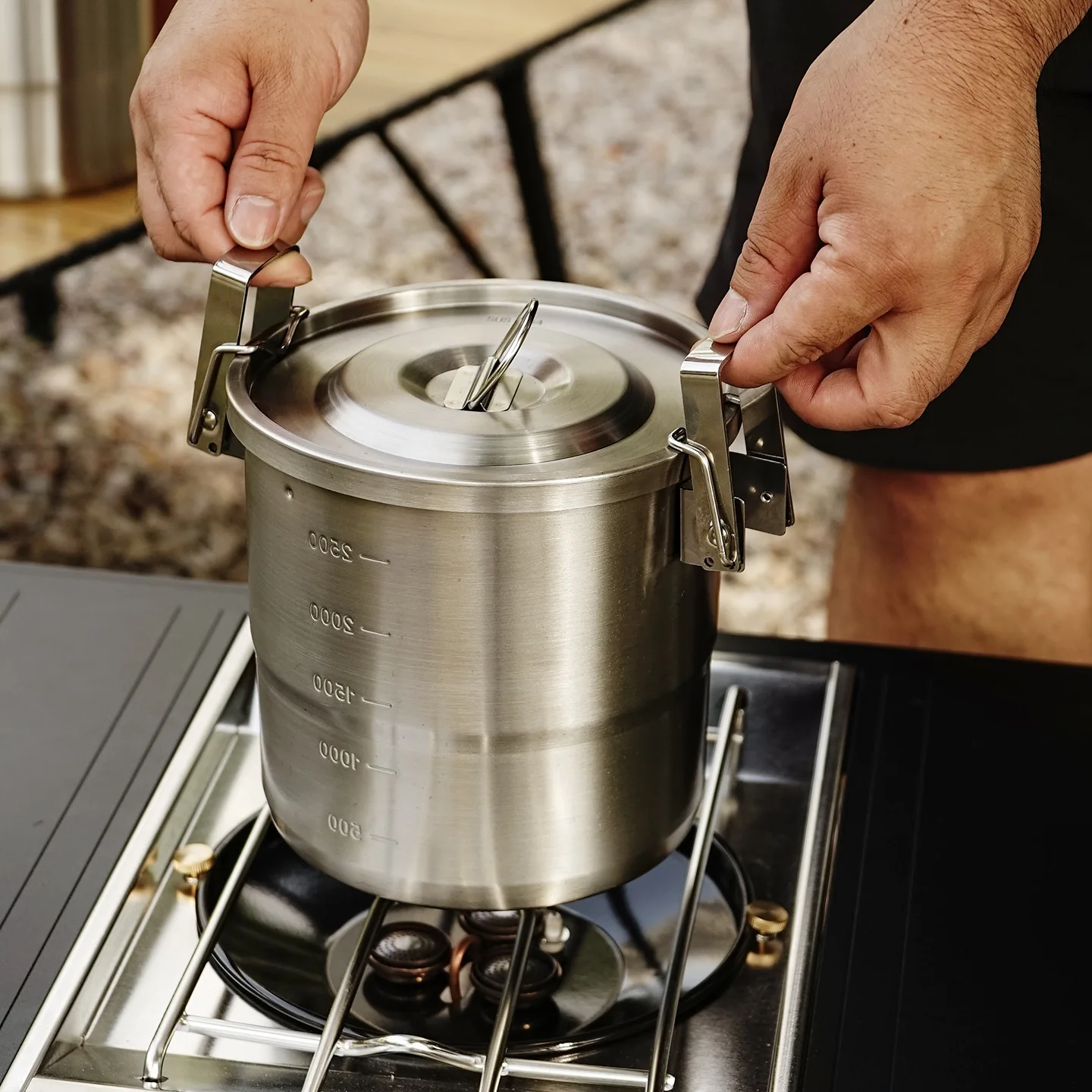 Camping Cooking Full Set - Set Completo di Utensili da Cucina