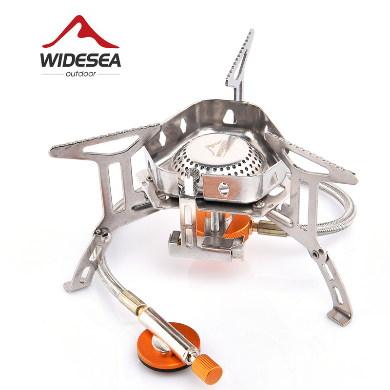 Camping Cooking Canister - Fornello a gas portatile antivento, tipo