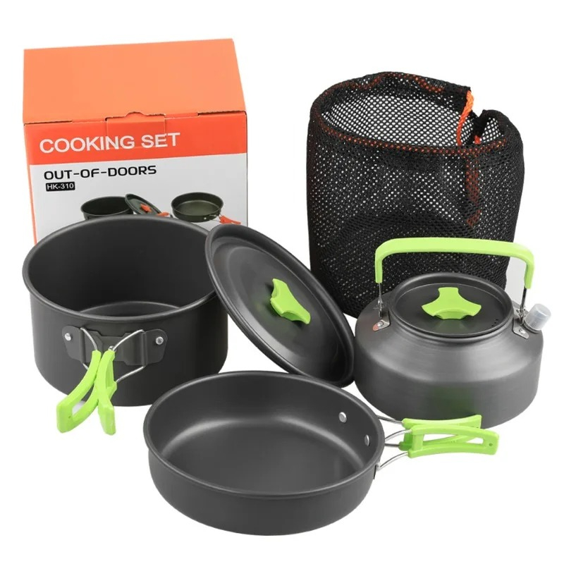 Camping Cooking Pack - Set da Cucina per Campeggio, Set