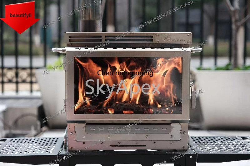 Camping Cooking Materials - Stufa a legna da esterno a38