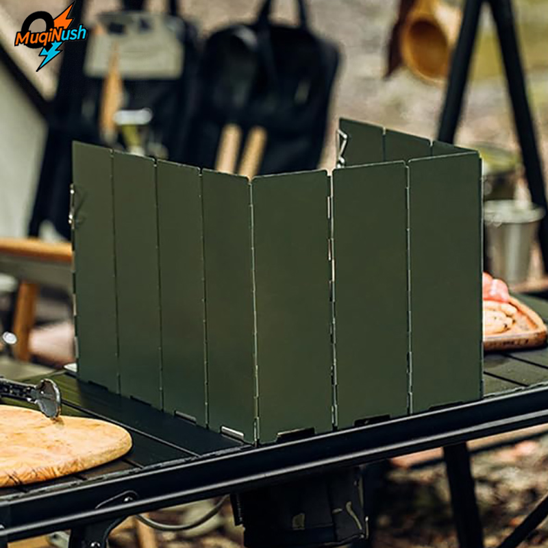 Camping Cooking Materials - MuqiNush Parabrezza da campeggio leggero, vento