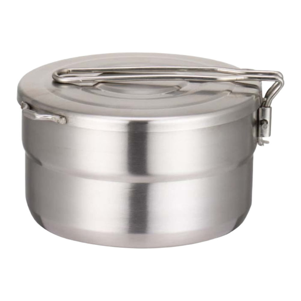 Camping Cooking Materials - Pentola da Esterno in Acciaio Inossidabile