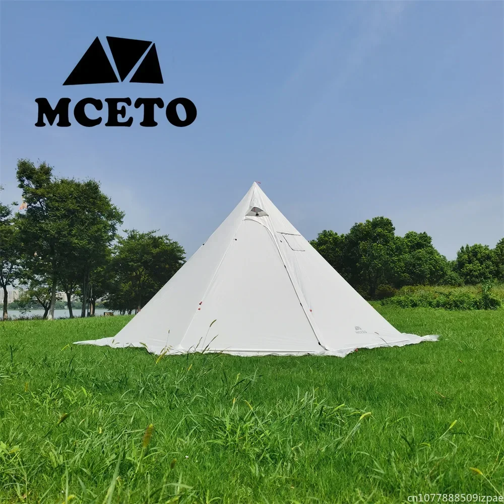 Camping Cooking Snow - Tenda piramidale calda con gonna da