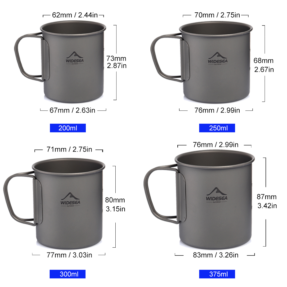 Tazza da Campeggio Widesea in  - Camping Cooking All In One recensione e prezzo