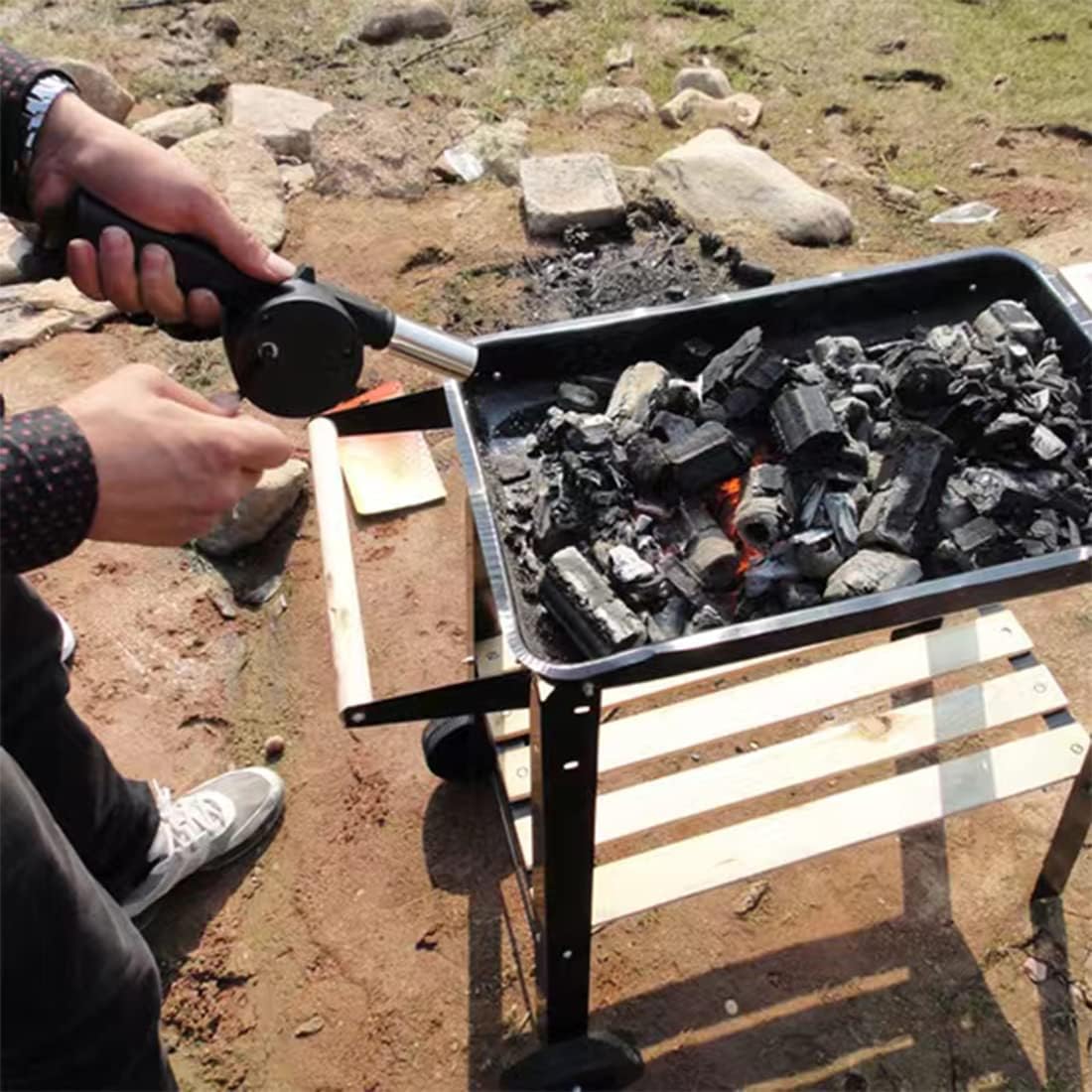 Ventilatore Portatile a Manove - Camping Cooking Pack recensione e prezzo