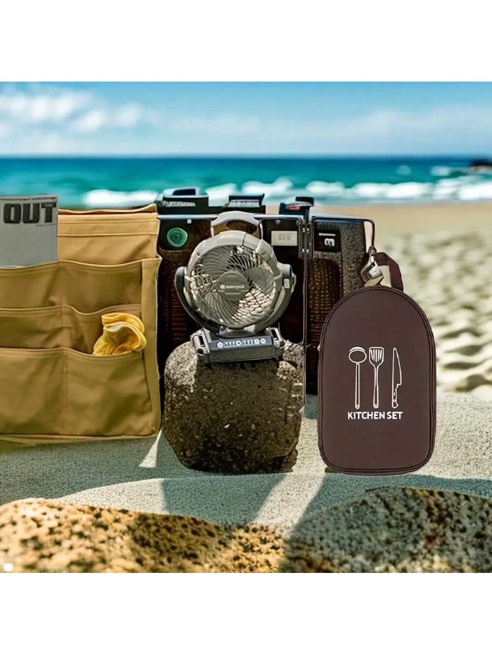 Borsa per riporre pentole da c - Camping Cooking Container recensione e prezzo