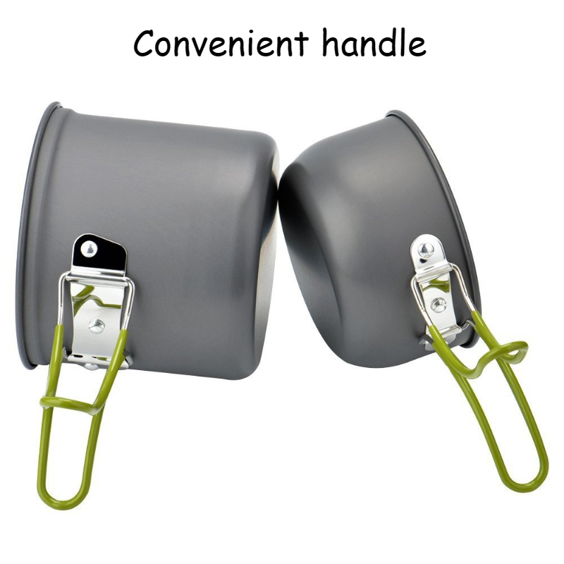 Set di pentole da campeggio po - Camping Lightweight Cooking Pot recensione e prezzo
