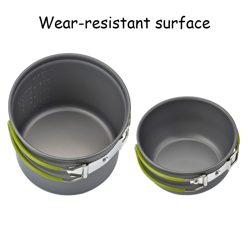 Set di pentole da campeggio po - Camping Lightweight Cooking Pot recensione e prezzo
