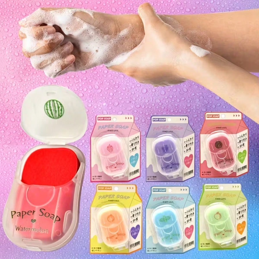 Saponette di Carta Monouso Por - Biodegradable Soap Camp recensione e prezzo