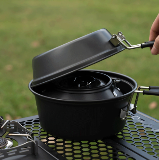 Set di pentole da campeggio in - Camping Lightweight Cooking Pot recensione e prezzo