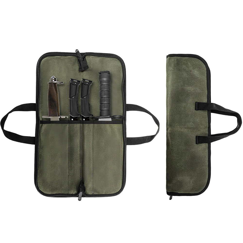Borsa Porta Coltelli in Tela C - Camping Cooking Pack recensione e prezzo