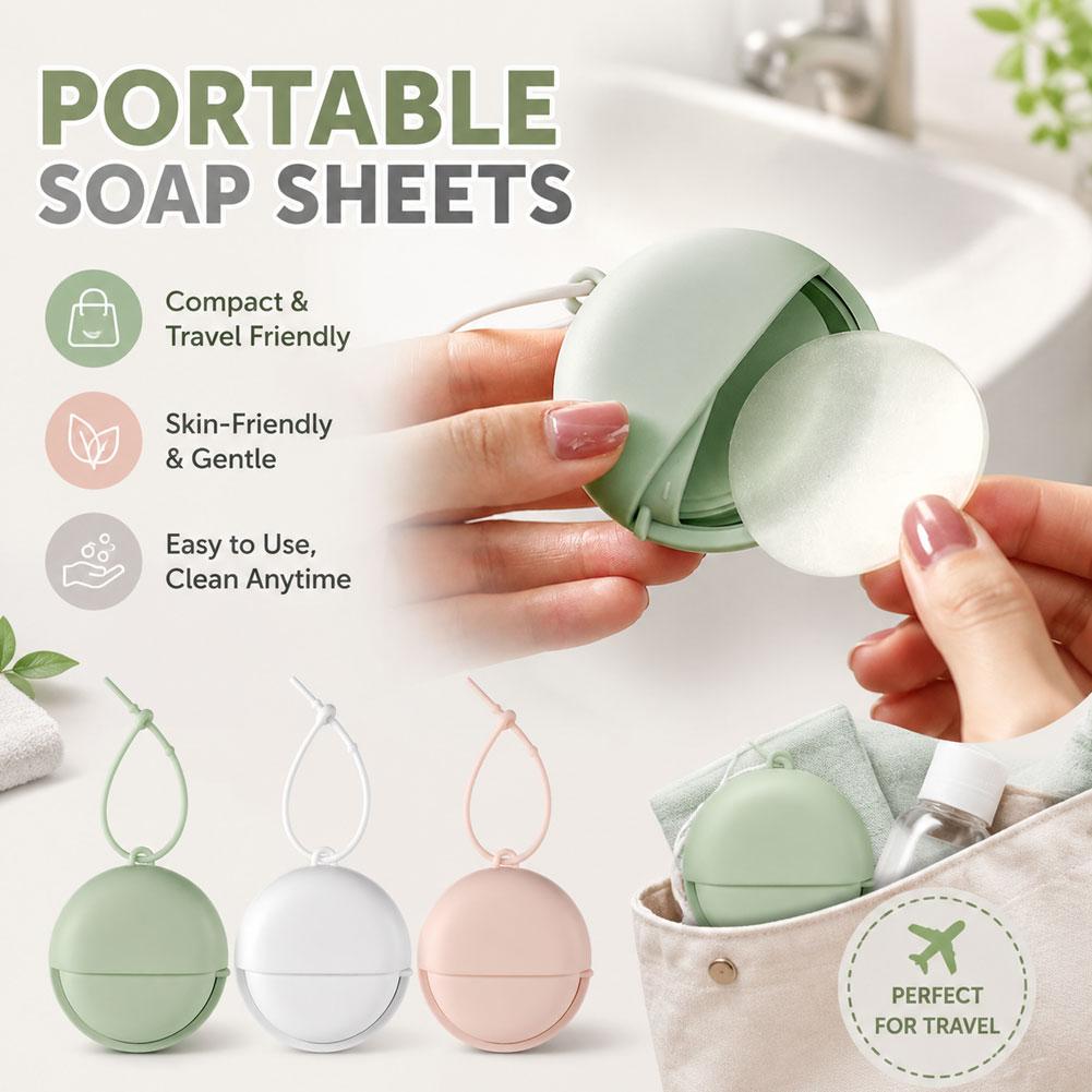50 fogli di sapone portatili m - Biodegradable Soap Camp recensione e prezzo