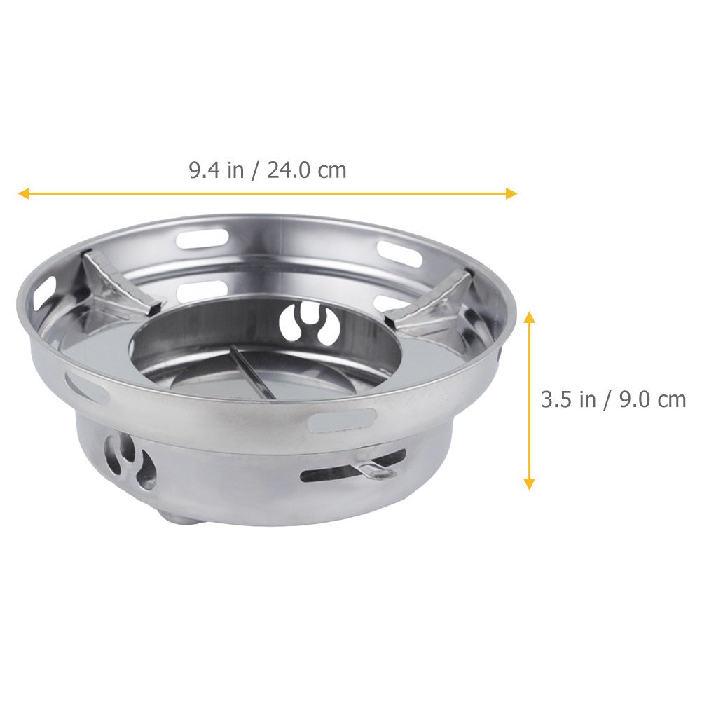 Fornello antivento per hot pot - Camping Lightweight Cooking Pot recensione e prezzo