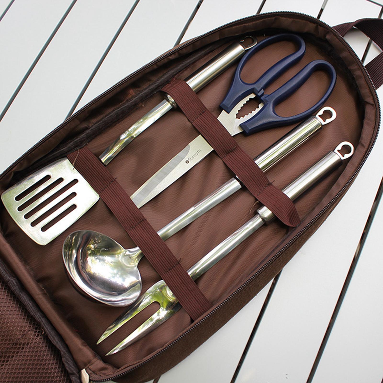 7 pezzi set di utensili da cuc - Camping Cooking Pack recensione e prezzo