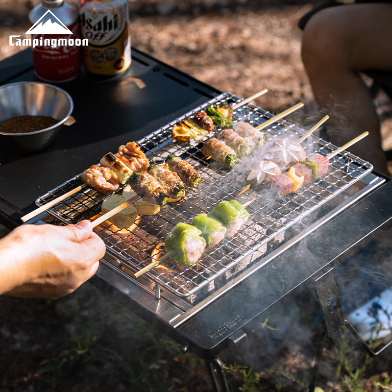 CAMPINGMOON UG-1 IGT Griglia i - Camping Cooking Table With Windshield recensione e prezzo