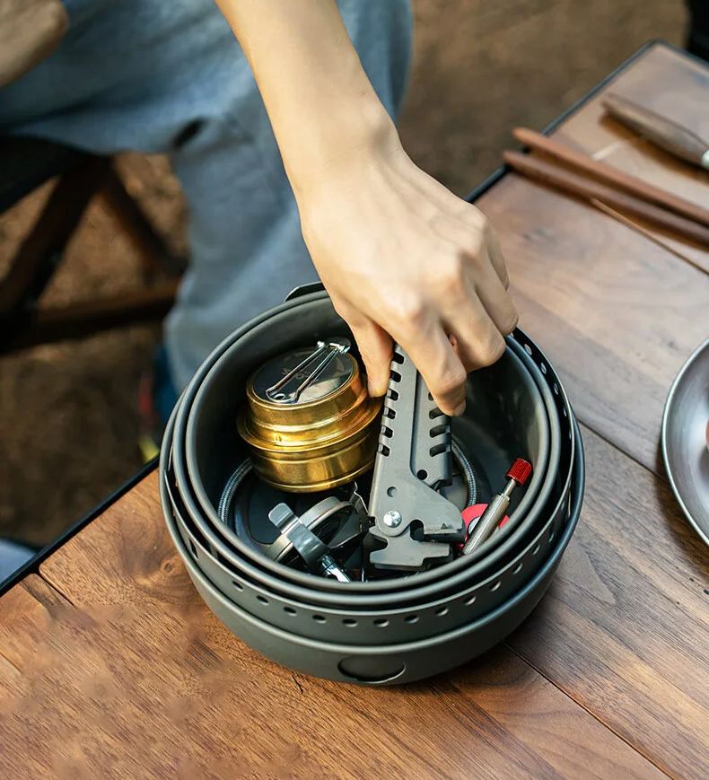 Fornello a gas da campeggio Fo - Camping Cooking Pack recensione e prezzo