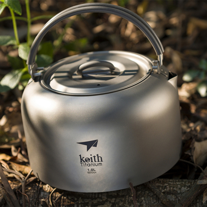 Bollitore Keith Titanium 1L, p - Camping Cooking Mug recensione e prezzo