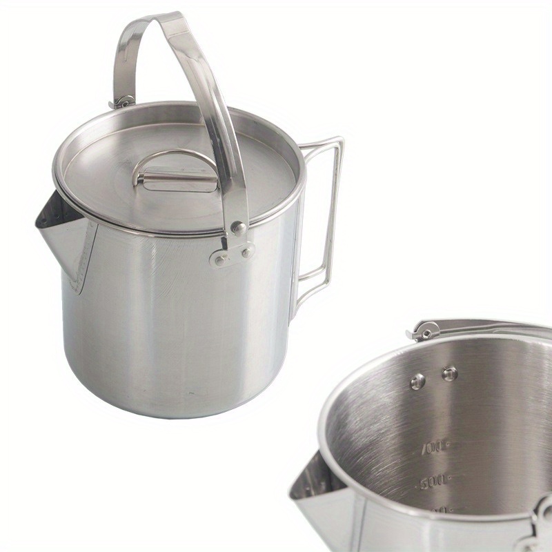 Bollitore in acciaio da estern - Camping Cooking Mug recensione e prezzo