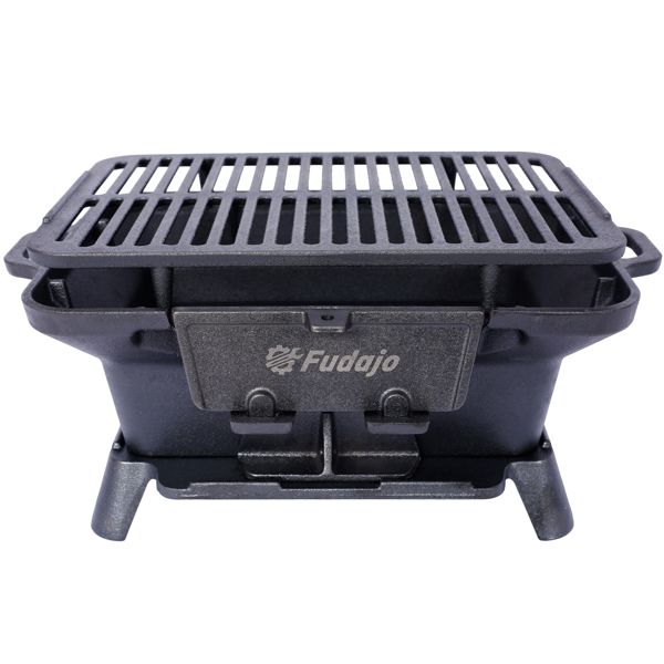 Griglia a Carbone Portatile da - Skillet Cast Iron Camp recensione e prezzo