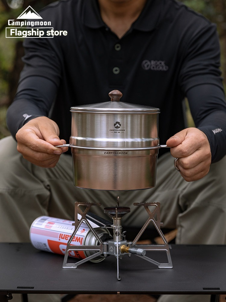 CAMPINGMOON Set di pentole leg - Camping Cooking Snow recensione e prezzo