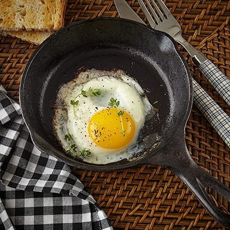 Padella in ghisa da 6 pollici, - Skillet Cast Iron Camp recensione e prezzo