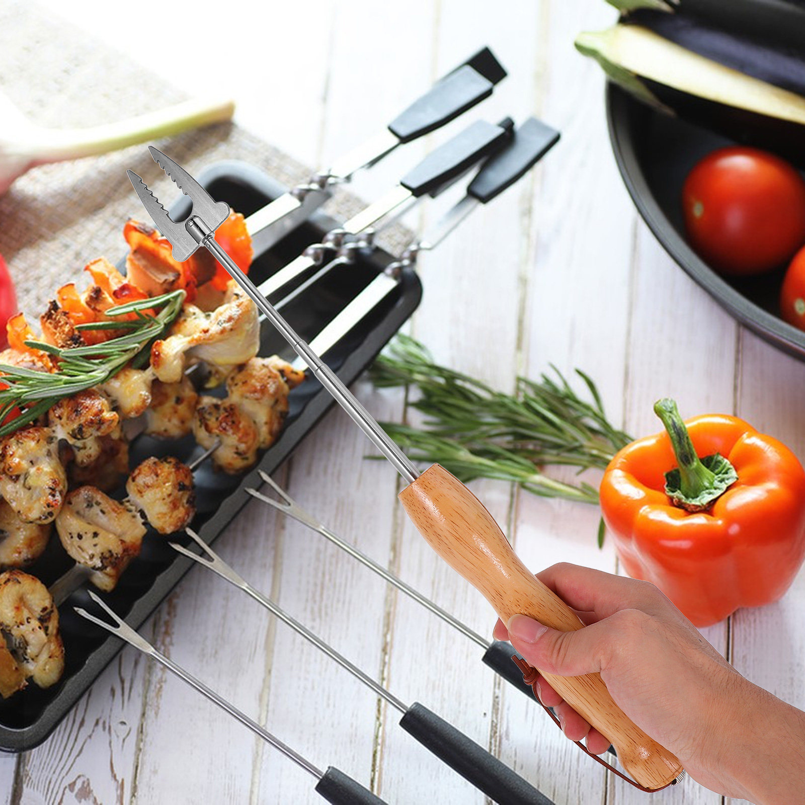 Forchette Telescopiche in Acci - Camping Cooking Fire recensione e prezzo