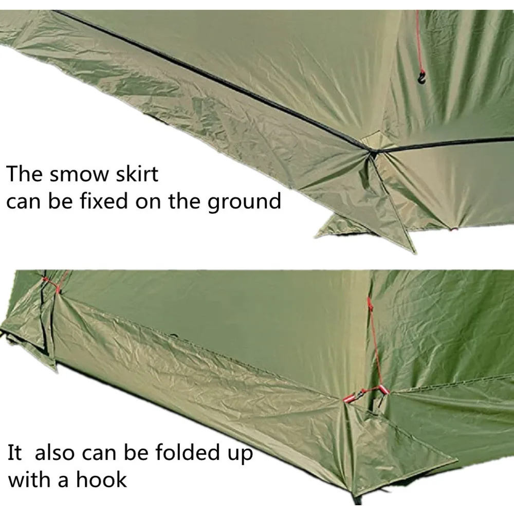 Nuova tenda piramidale con gon - Camping Cooking Snow recensione e prezzo