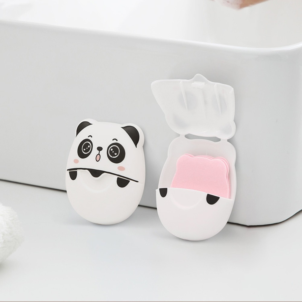 50 pz/scatola Panda Soap Flake - Biodegradable Soap Camp recensione e prezzo