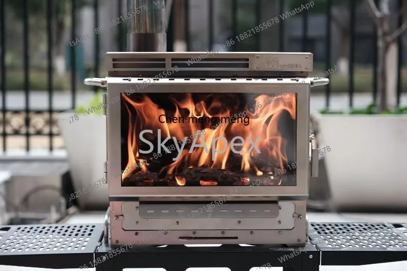 Stufa a Legna Portatile A55 in - Camping Cooking Materials recensione e prezzo