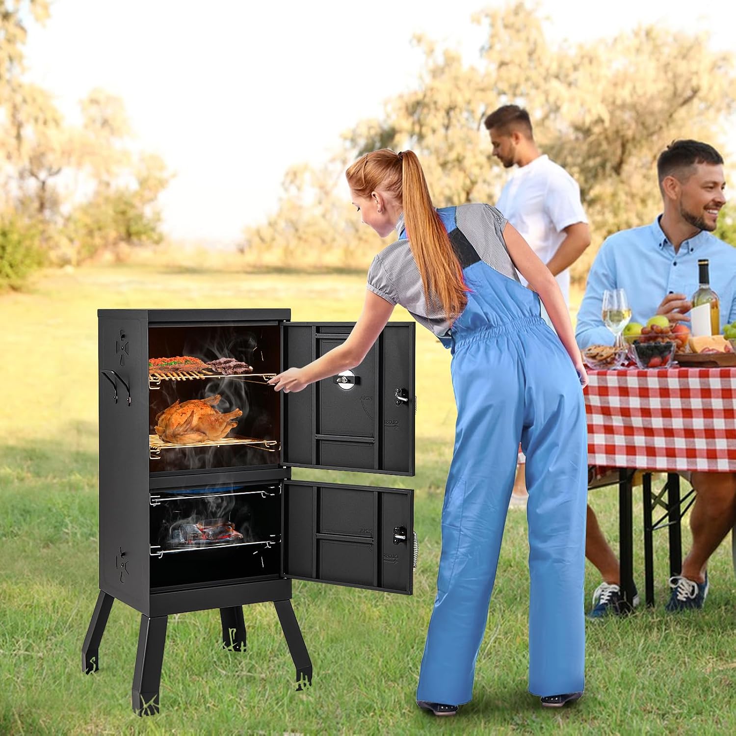 Barbecue Verticale a Carbone p - Camping Cooking Pack recensione e prezzo
