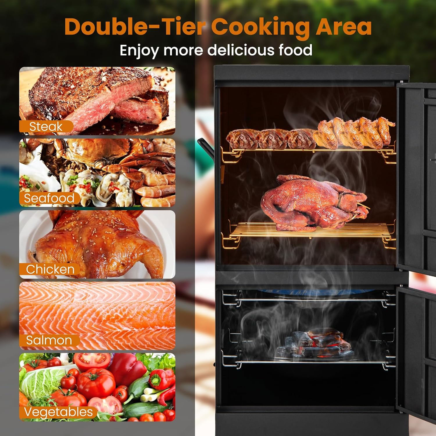 Barbecue Verticale a Carbone p - Camping Cooking Pack recensione e prezzo