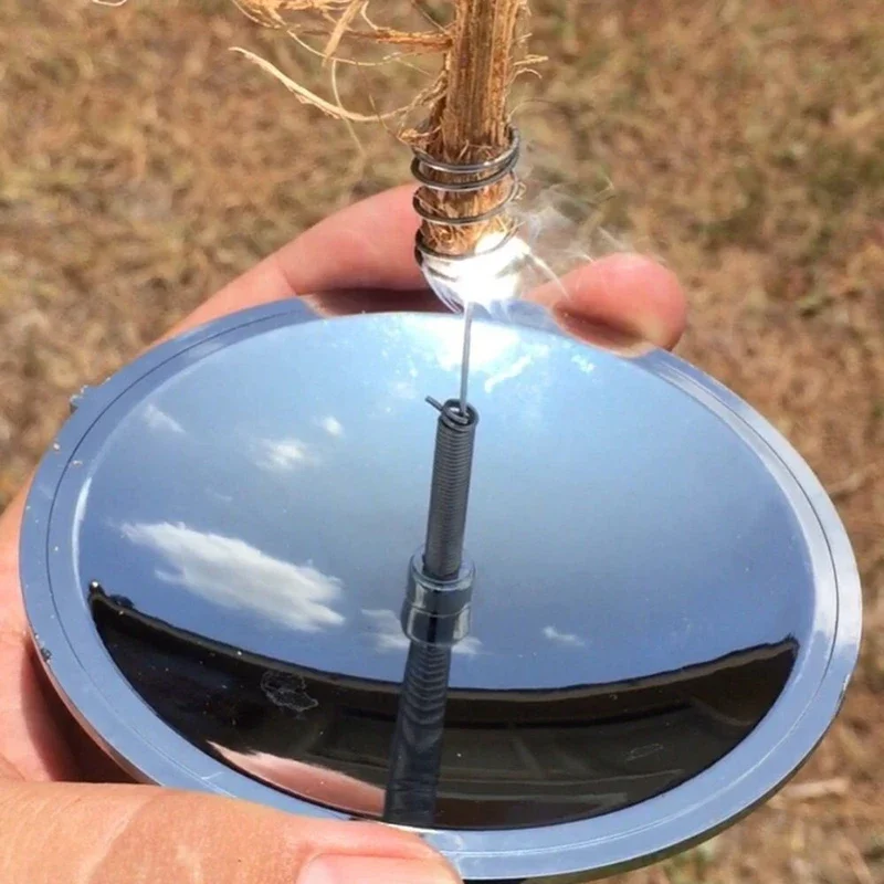 1PC accendino solare esterno c - Camping Cooking Fire recensione e prezzo
