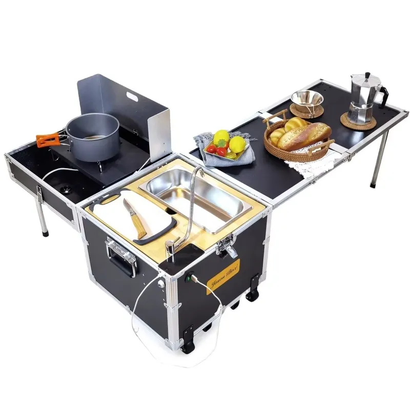 Tavolo da Cucina Pieghevole pe - Camping Cooking All In One recensione e prezzo