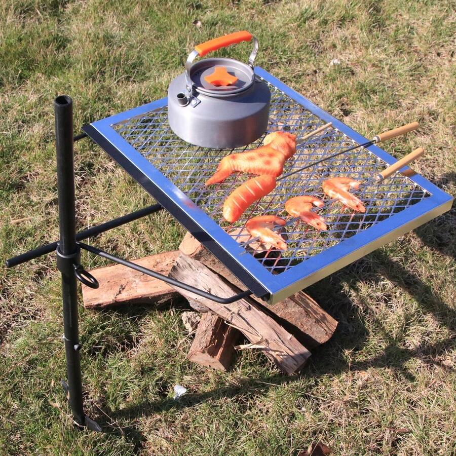 360 °   Griglia Girevole Regol - Camping Cooking Fire recensione e prezzo