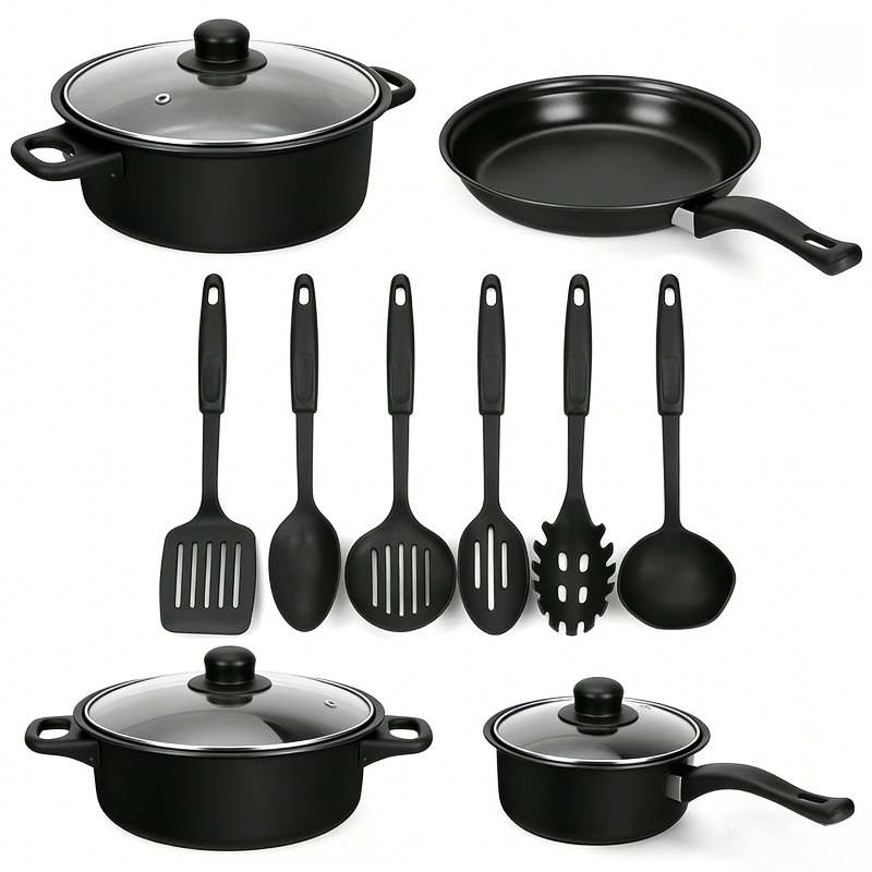 Set di pentole antiaderenti da - Skillet Cast Iron Camp recensione e prezzo