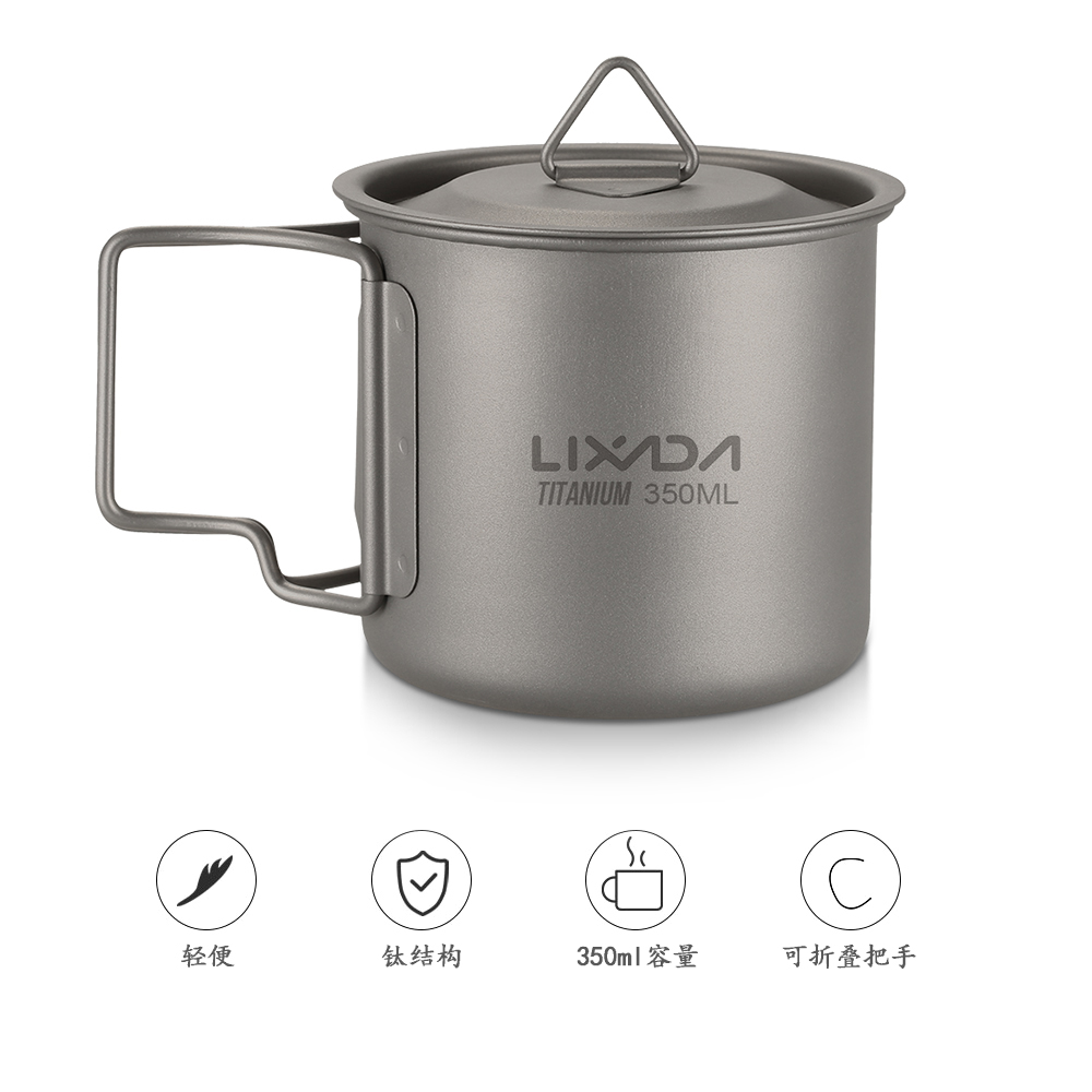 Lixada tazza ultraleggera in t - Camping Cooking Mug recensione e prezzo