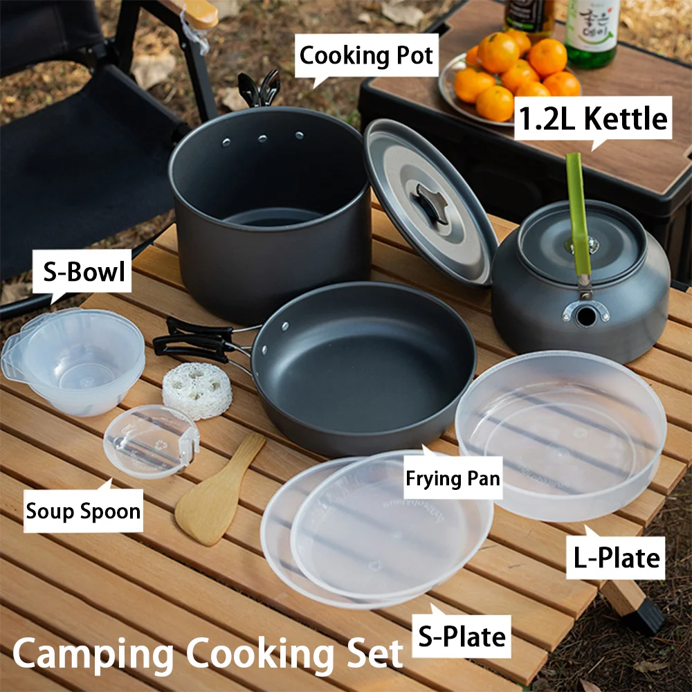 Kit da Cucina da Campeggio Ant - Camping Cooking Set Large recensione e prezzo