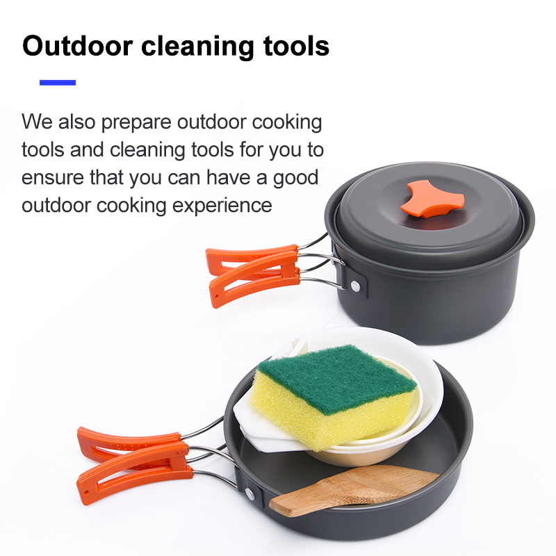 Widesea Set di pentole da camp - Camping Cooking All In One recensione e prezzo