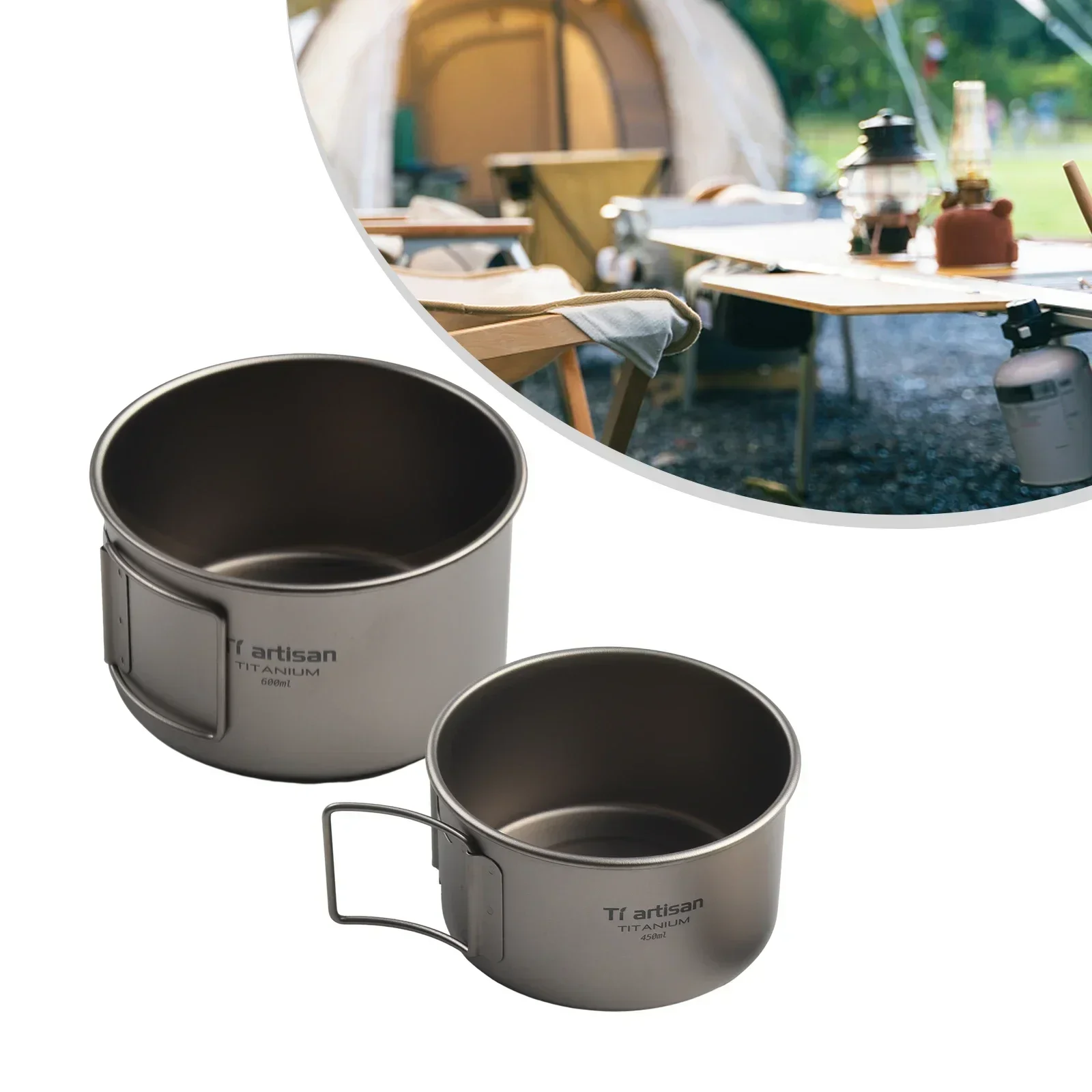 Ciotola in titanio con manico  - Camping Cooking Container recensione e prezzo