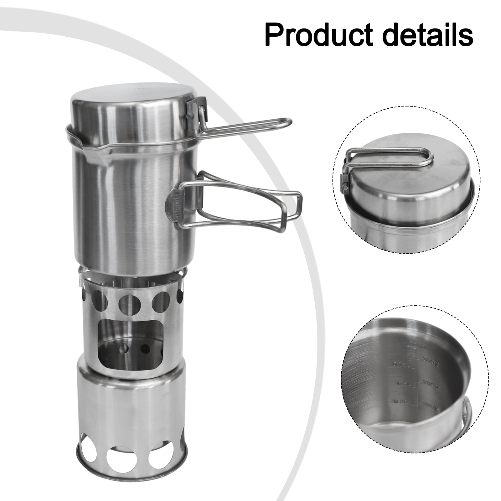 Pentole da campeggio Stufa a l - Camping Cooking Materials recensione e prezzo