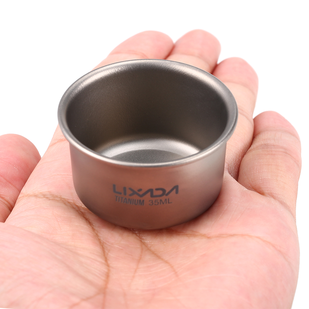 1/3 pz Lixada 35ml Mini tazza  - Camping Cooking Mug recensione e prezzo