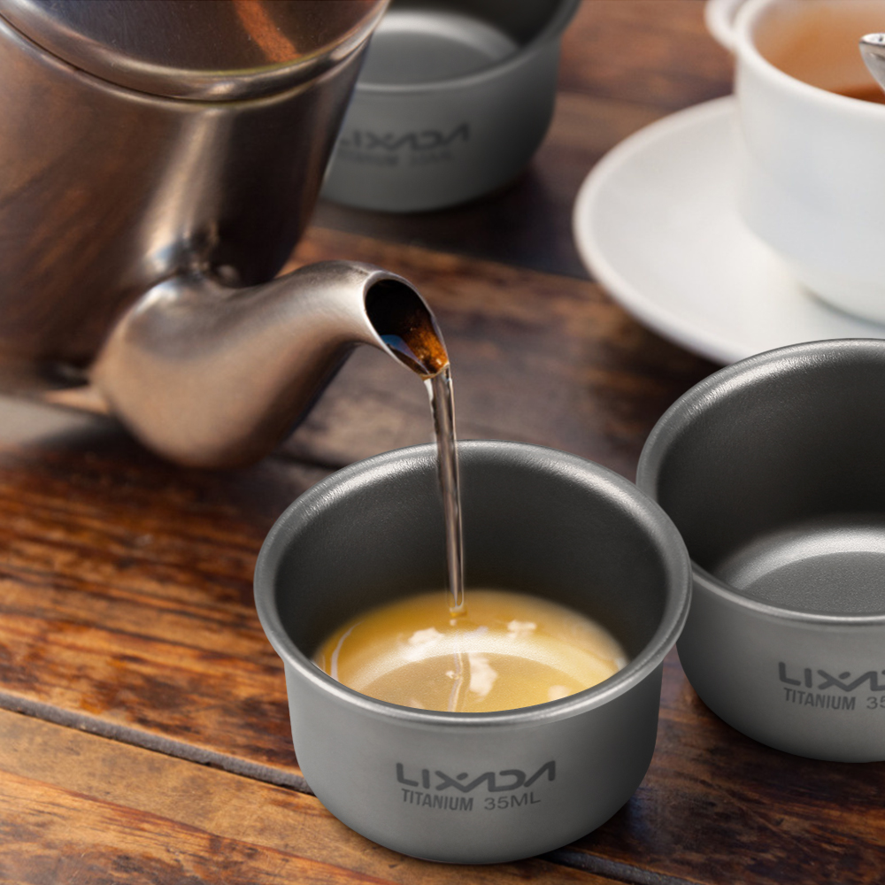 1/3 pz Lixada 35ml Mini tazza  - Camping Cooking Mug recensione e prezzo