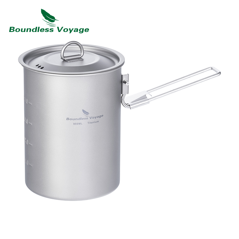 Boundless Voyage 900ml Titaniu - Camping Lightweight Cooking Pot recensione e prezzo