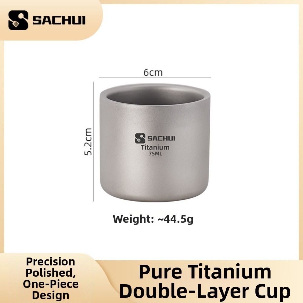 Tazza da tè in titanio da camp - Camping Cooking Mug recensione e prezzo